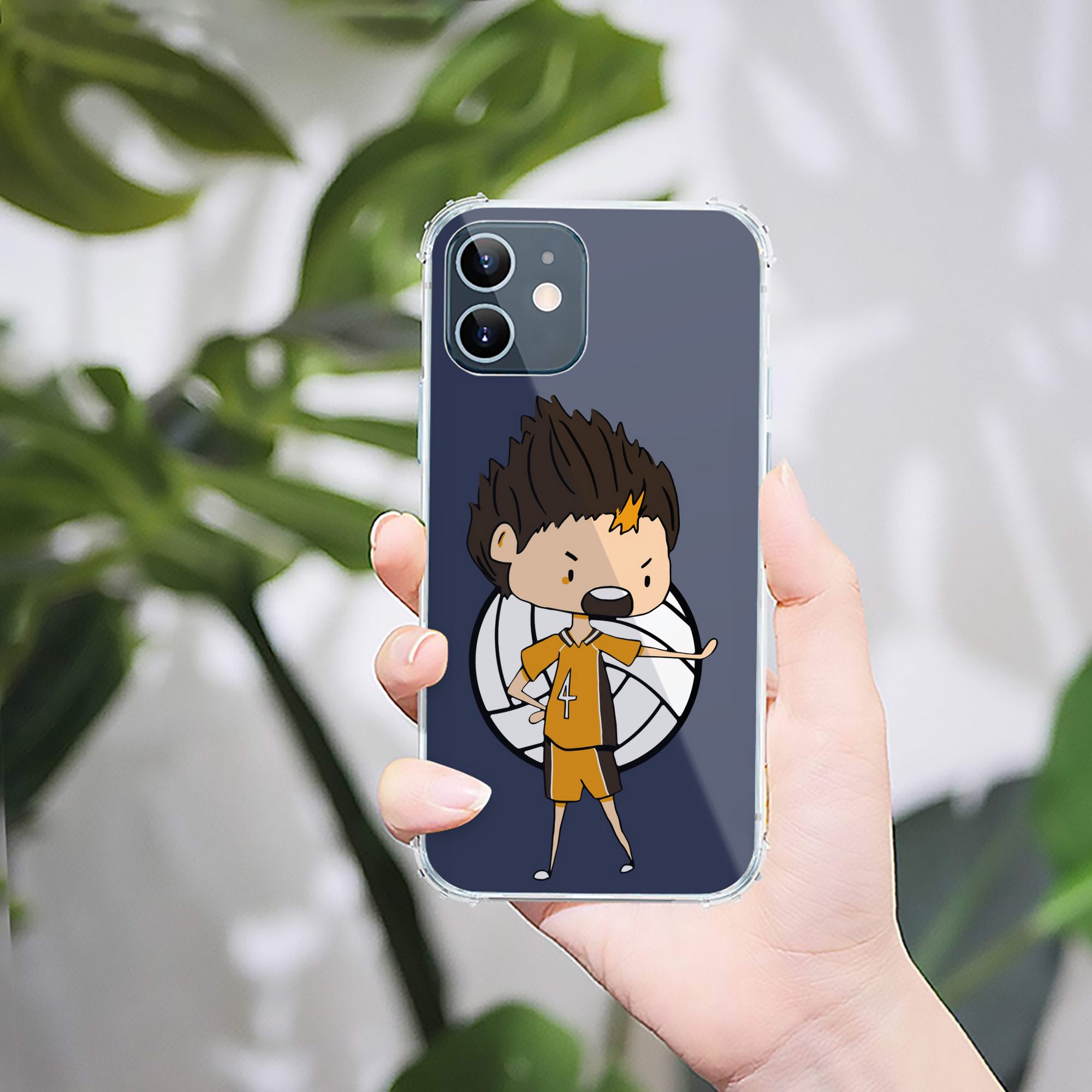 （画像用） ハイキュー!! Haikyu!! 【iPhone 12シリーズ対応】透明スマホケース（クリアソフトケース）